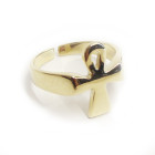 Zlatý prsten s anchem
