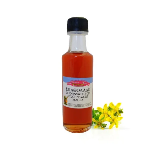 Řecký třezalkový olej